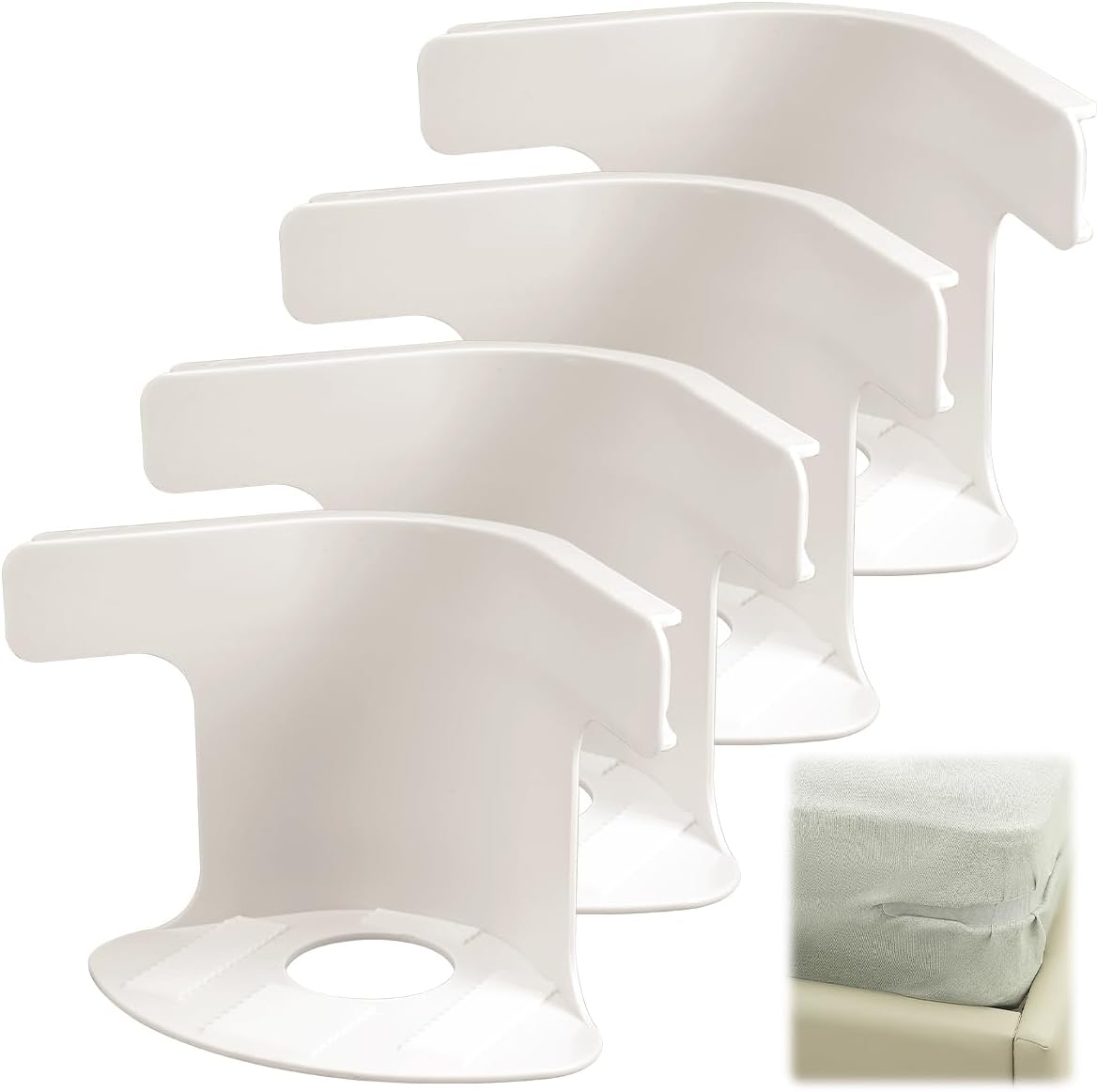 Rutschfeste Betteckenclips
