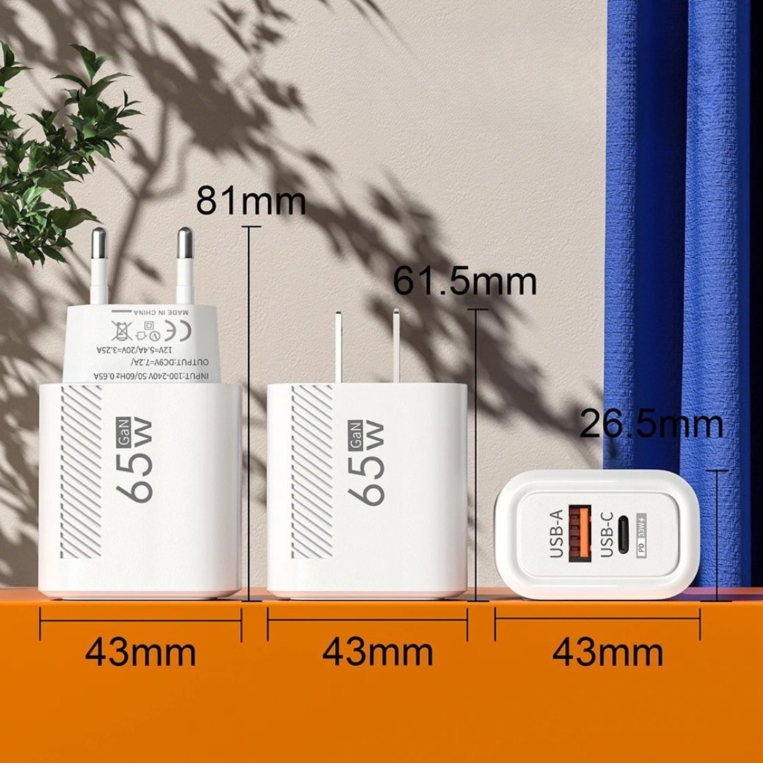 Camp Basel | Powerlia Kompaktes Dual-Port-Wandladegerät