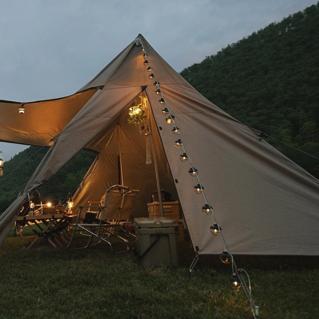 Camp Basel | CampLumen String Lights