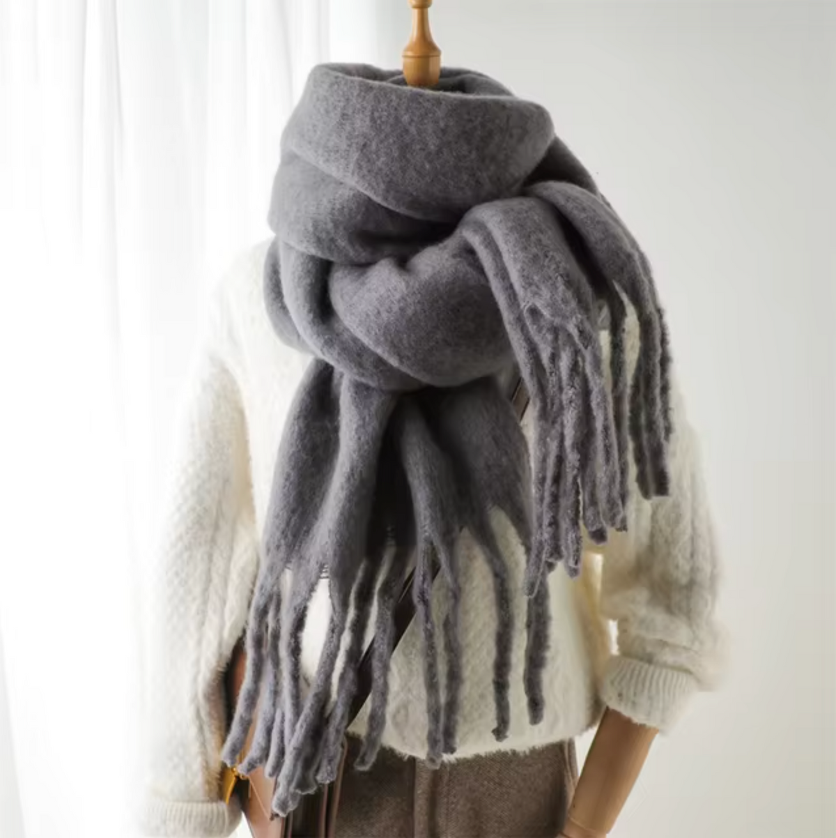 Kaschmir-Winter-Schal