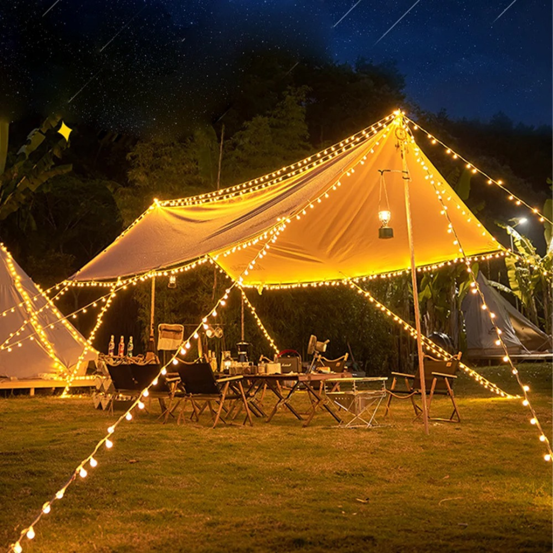 Camp Basel | DawnSpark Globe Lights