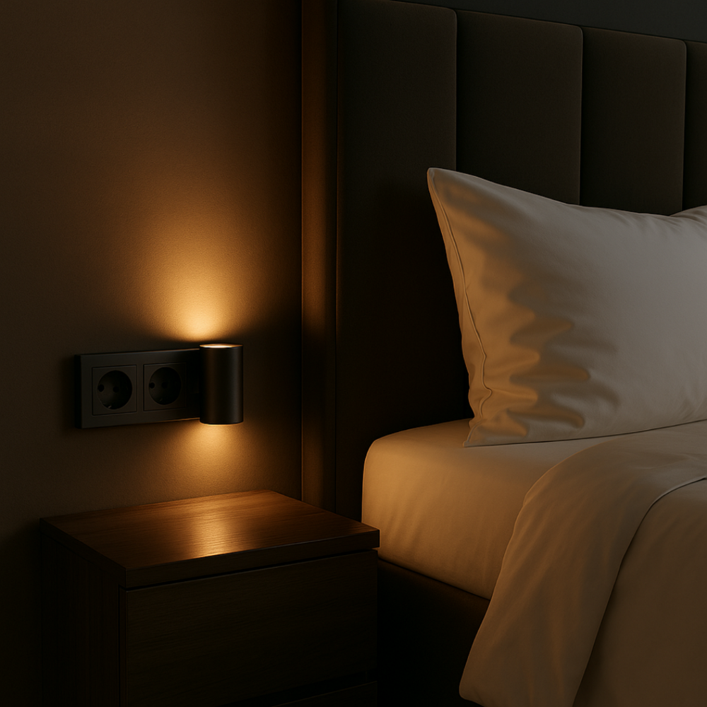 NightLight: Modern Tragbar Dimmbar Steckbar Nacht Licht
