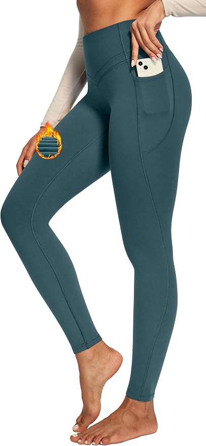 Damen High Waist Kompressions-Leggings mit Bauchkontrolle