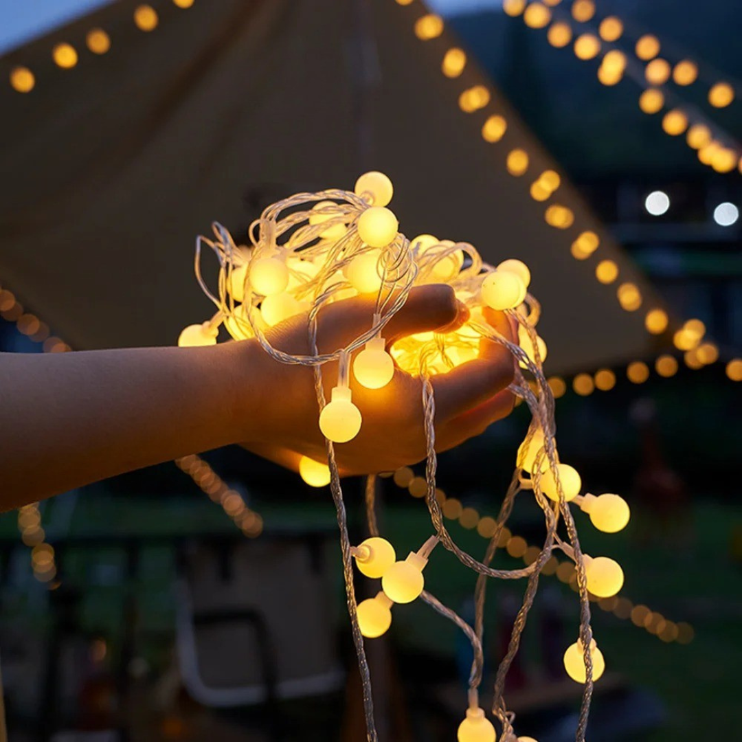 Camp Basel | DawnSpark Globe Lights