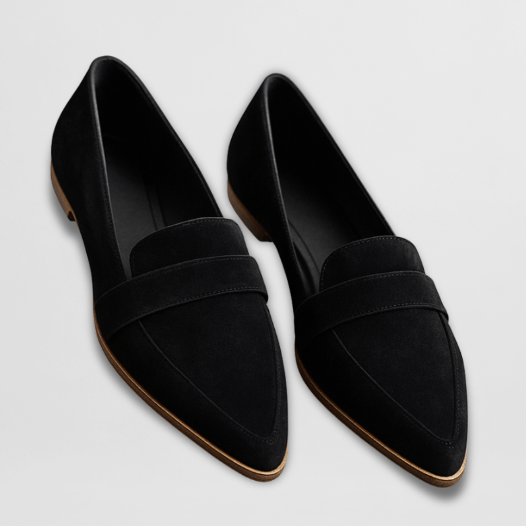 Teodora Weiche Wildleder-Loafer