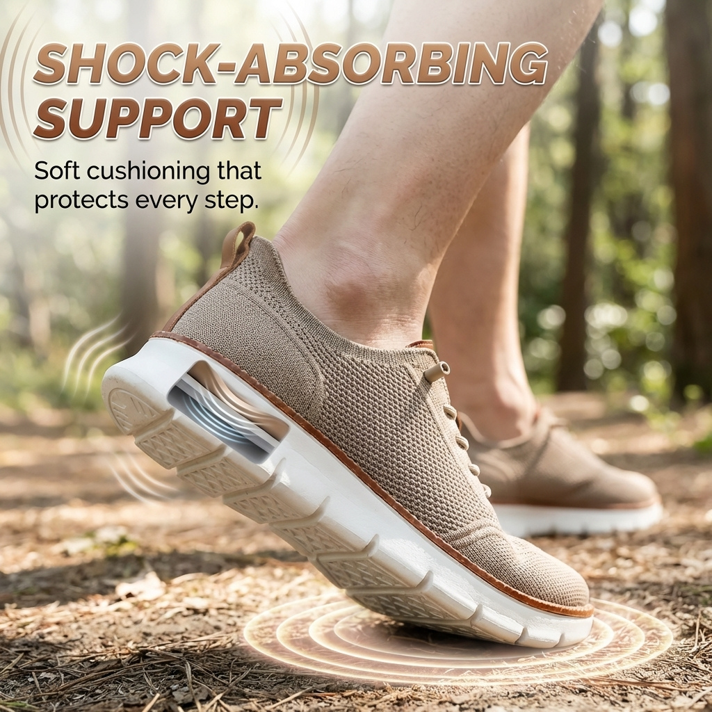 Comfy Stride - Freihändiges Hineinschlüpfen & Extra Breite Zehenbox