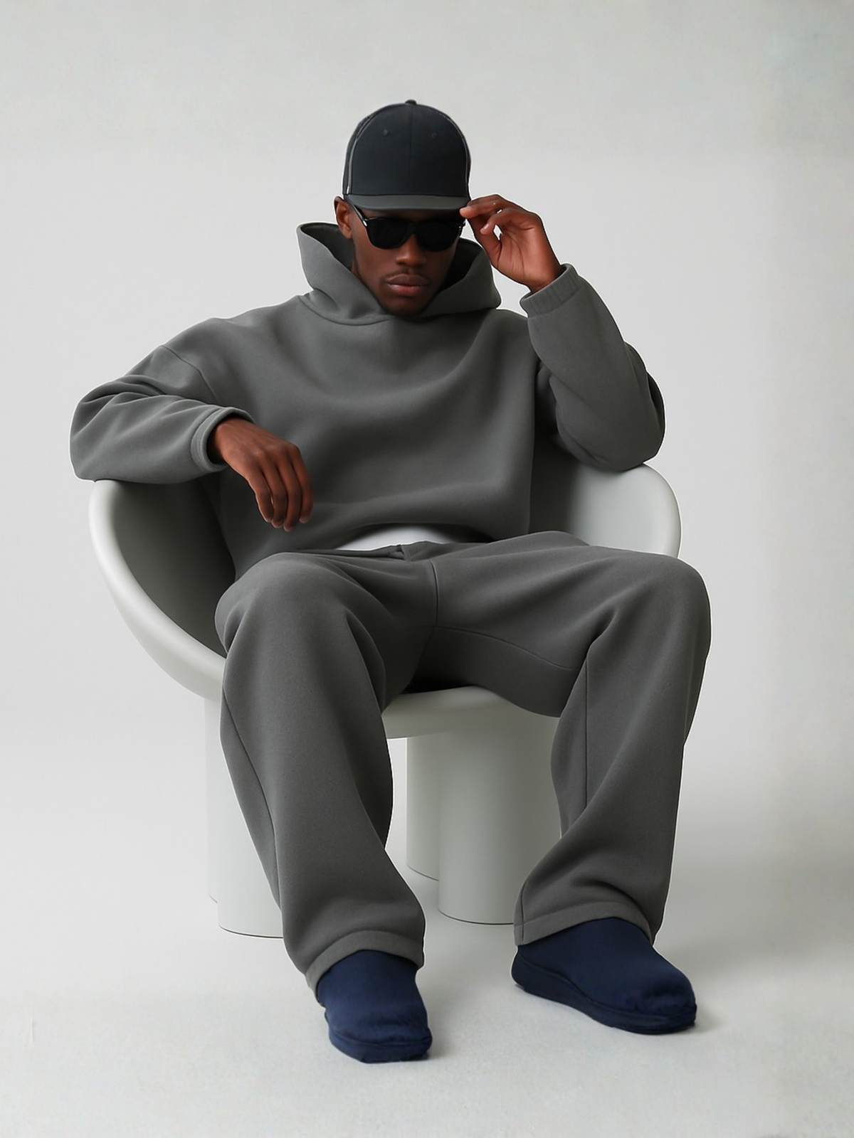 Oversized Hoodie Jogger Set für Herren