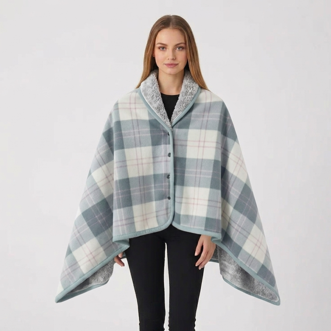 Camp Basel | Wearable Flanell-Umhang-Decke