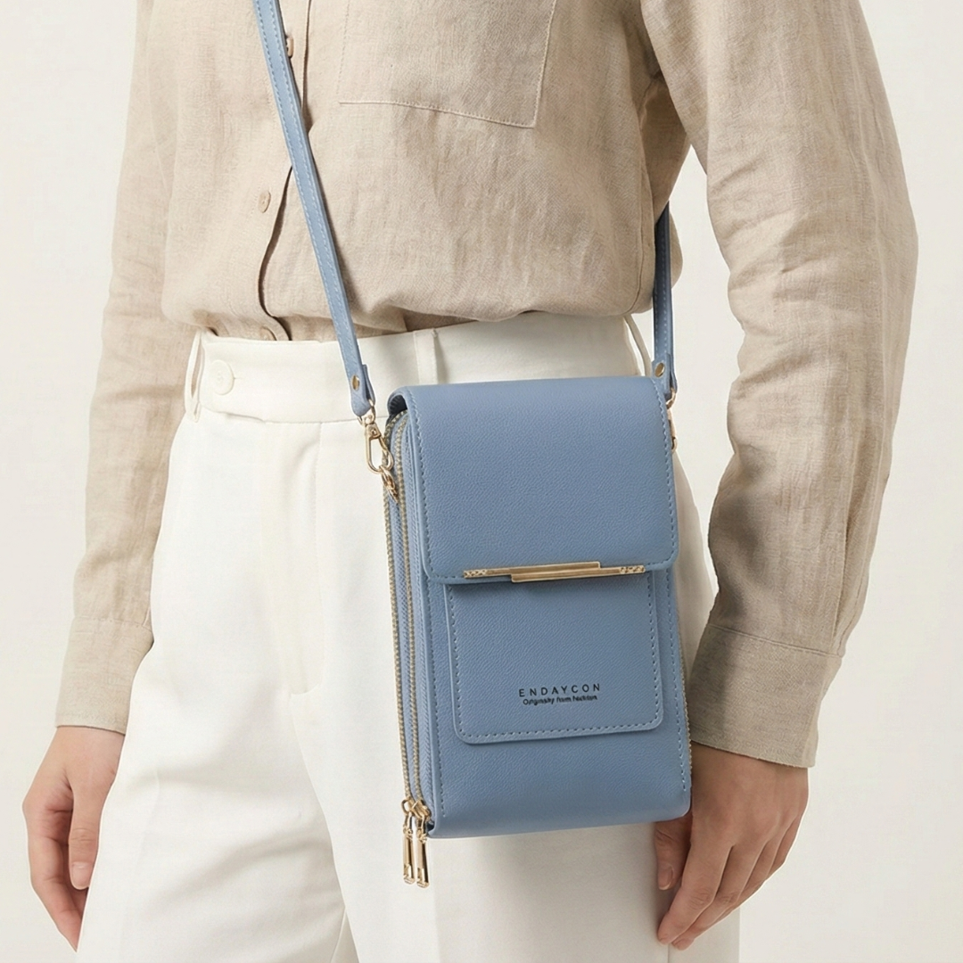 Camp Basel | Compact PU Schultertasche