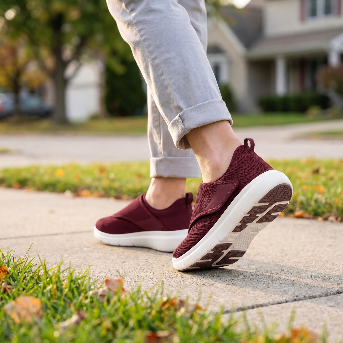 Camp Basel | Comforvale Geräumige Verstellbare Gehschuh