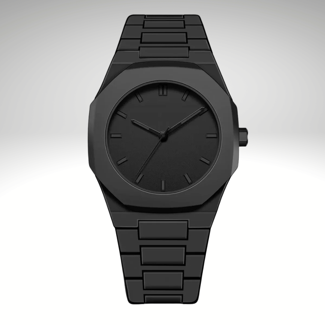 KRONOS Uhr – Polycarbonat-Edition Black