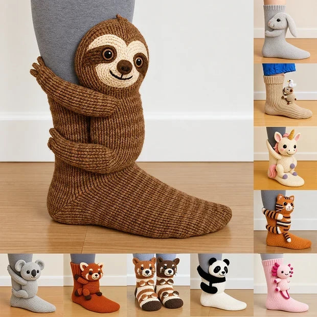 3D Tiersocken