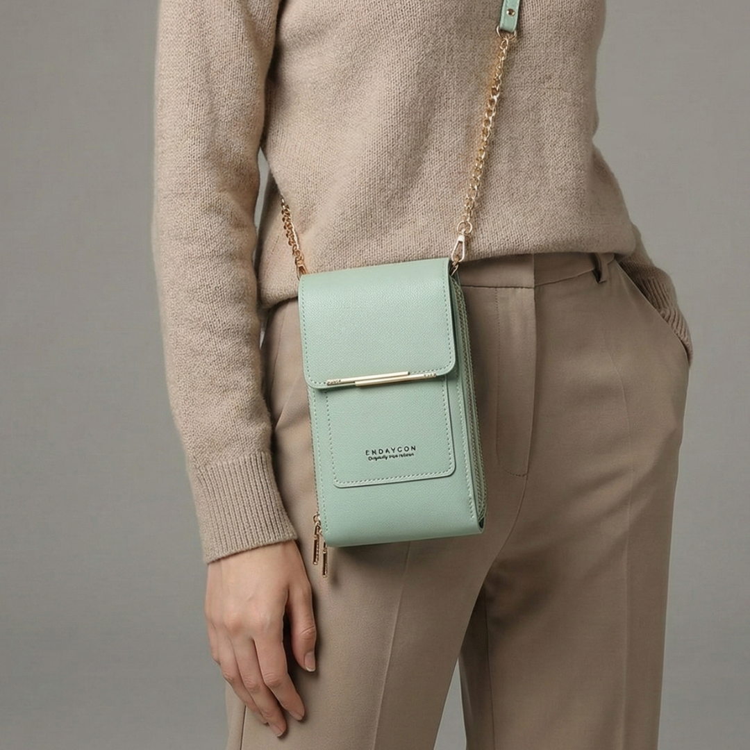 Camp Basel | Compact PU Schultertasche