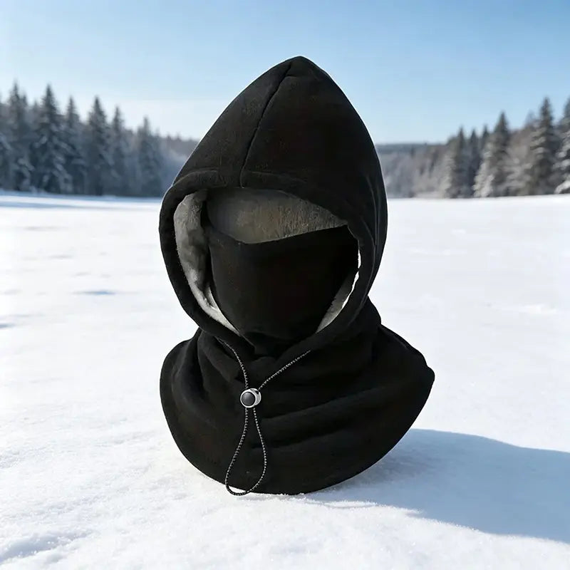 Fleece Sturmhaube – Vollständiger Gesichts- und Nackenschutz für den Winter bei Outdoor-Abenteuern