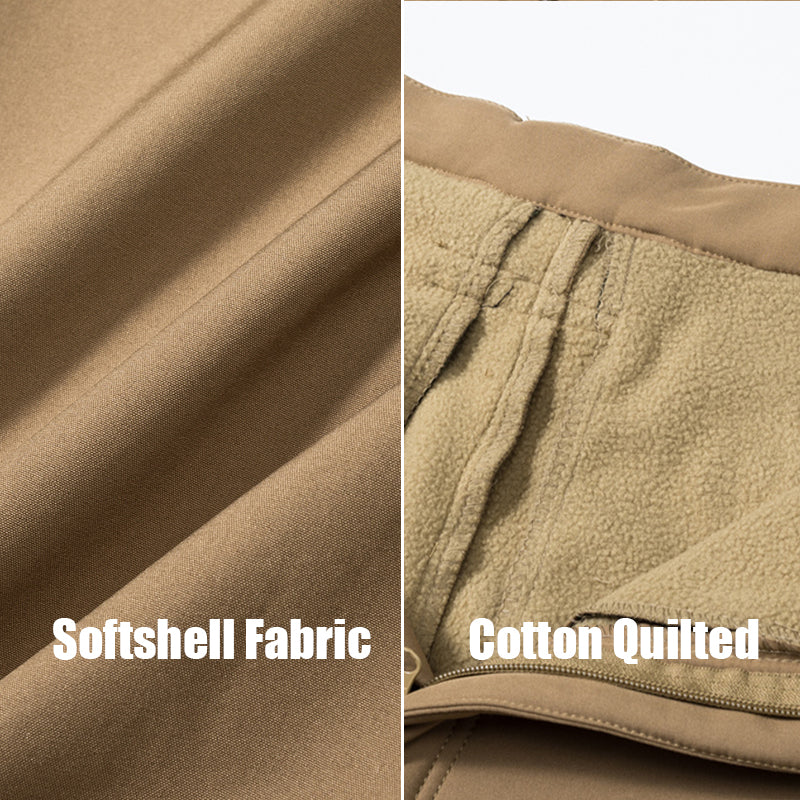 Herren Softshell Wasserdichte Outdoor Cargo Hose für Winter