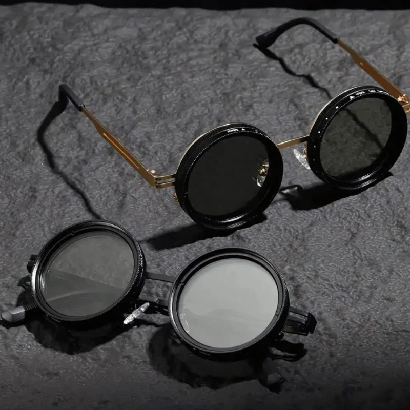Sonnenbrille mit drehbarem ND-Filter