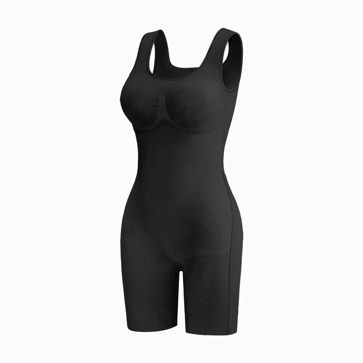 Bauchkontrolle Po-Lifting Faja Body mit Rückenstütze und offenem Rückendesign