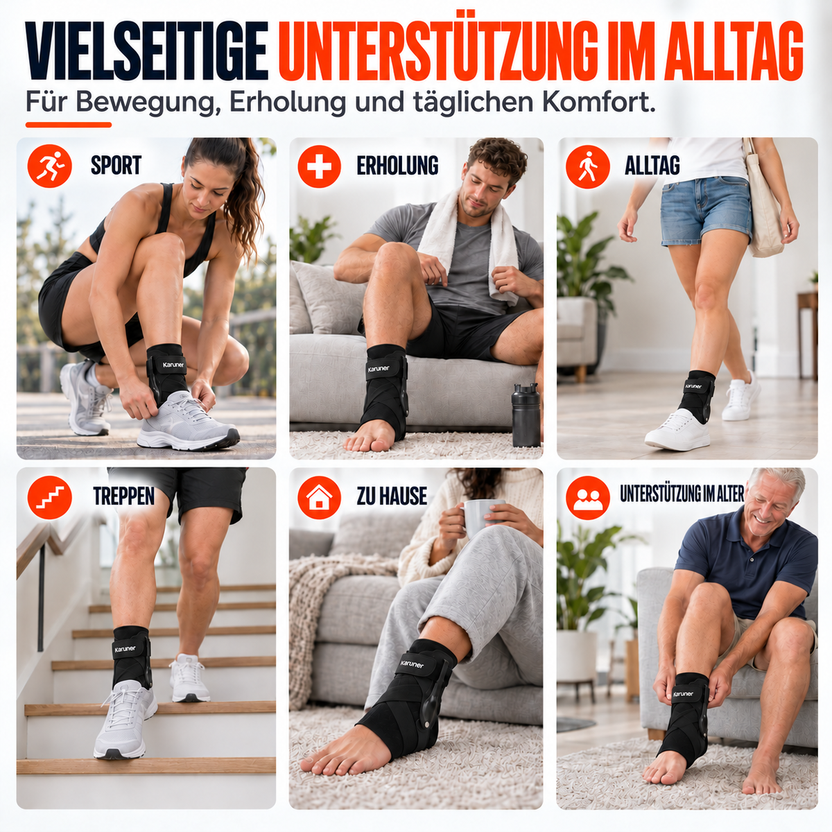 Camp Basel | Stabilynx Knöchelbandage Low Profile