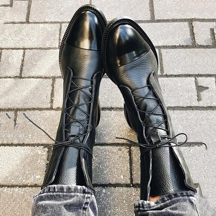 Julia Luxuriöse und hochwertige Lederstiefel