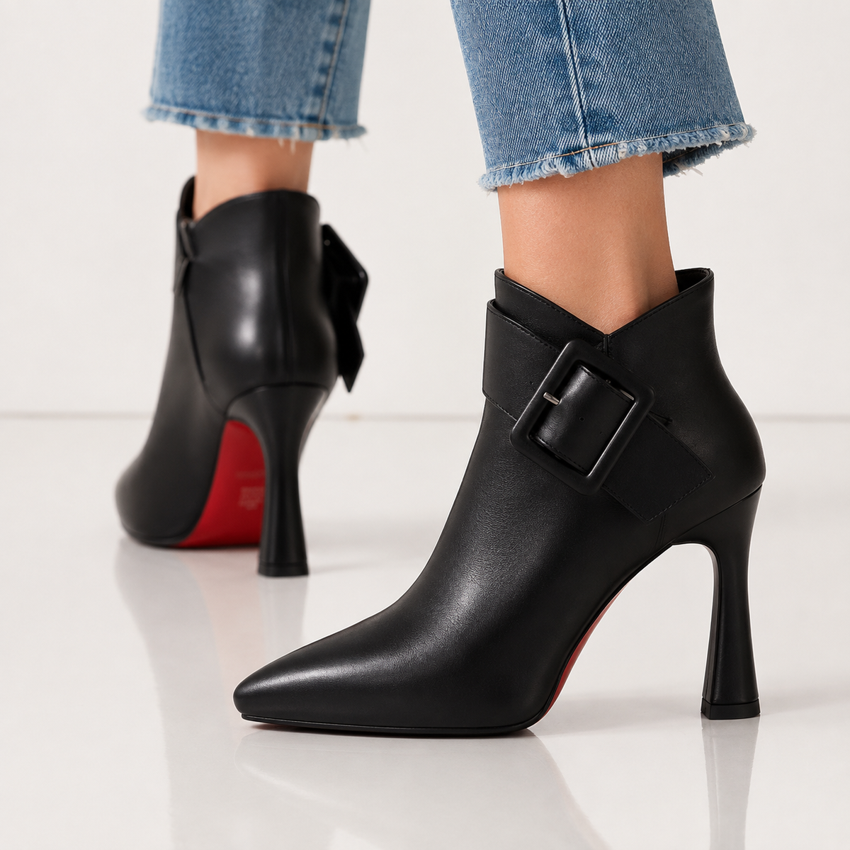 Stiefeletten mit Schnalle