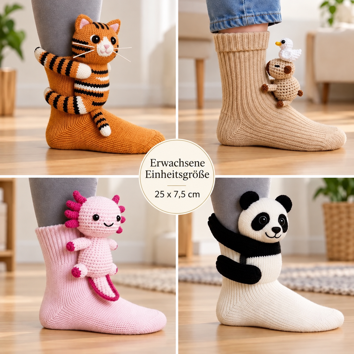 Camp Basel | 3D Tiersocken
