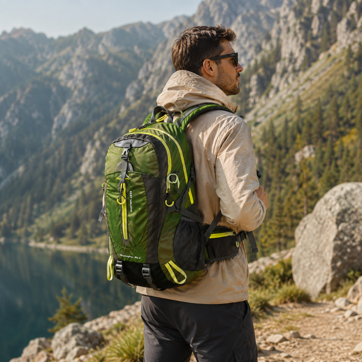 Camp Basel | 40-Liter Wasserfester Rucksack