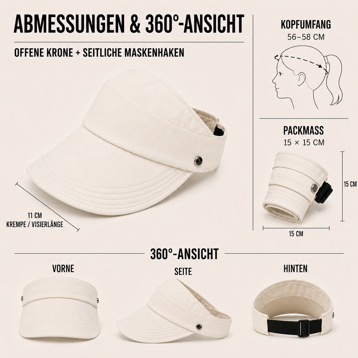 Camp Basel | Aerisa Breitrandiger Sommerhut