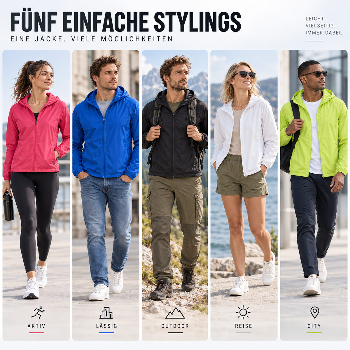 Camp Basel | AeroLayer Leichte Windjacke