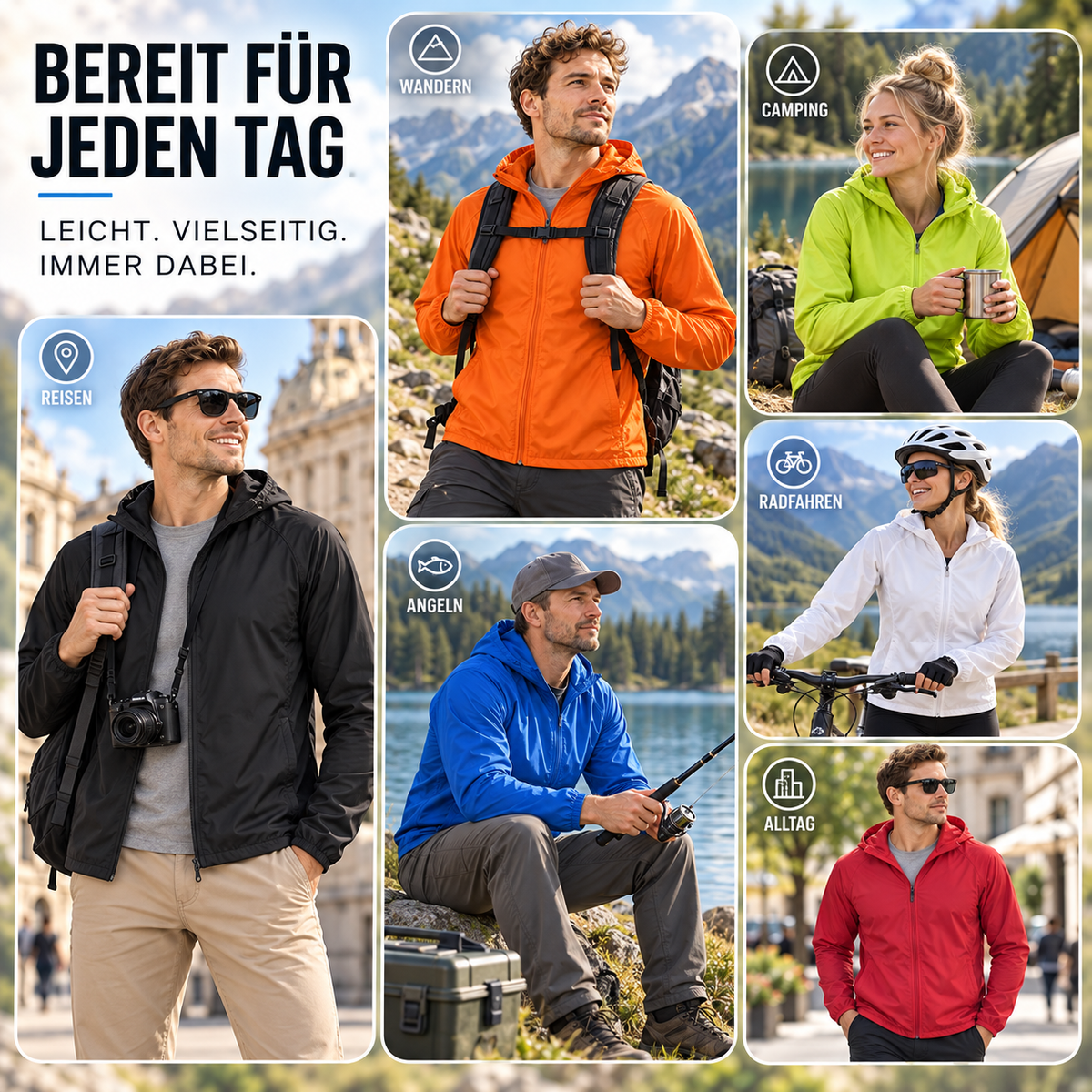 Camp Basel | AeroLayer Leichte Windjacke