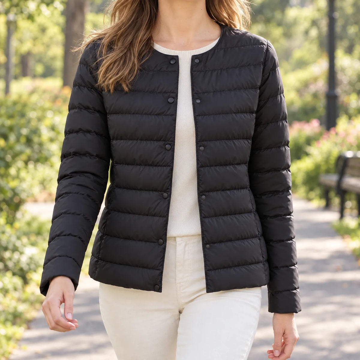 Camp Basel | AeroLume Leichte Daunenjacke Damen