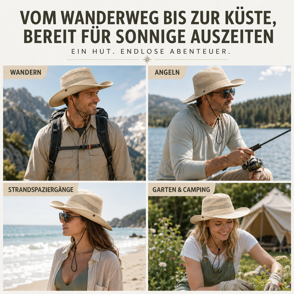 Camp Basel | Aerovent Breitrandiger Netzkappe