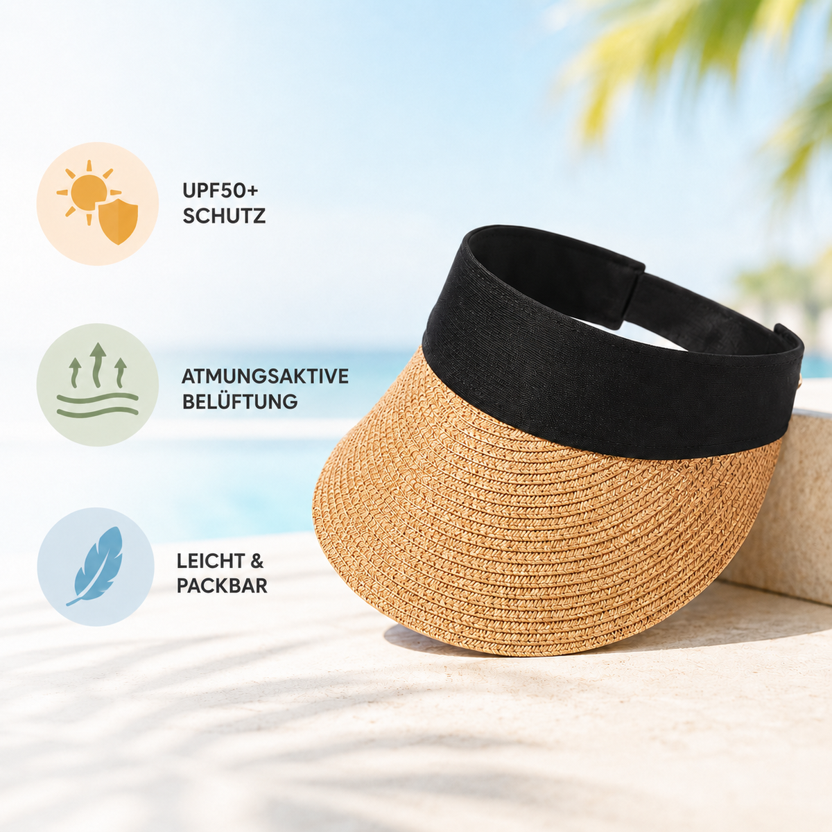 Camp Basel | Aviona Breite Krempe Sommeraccessoire