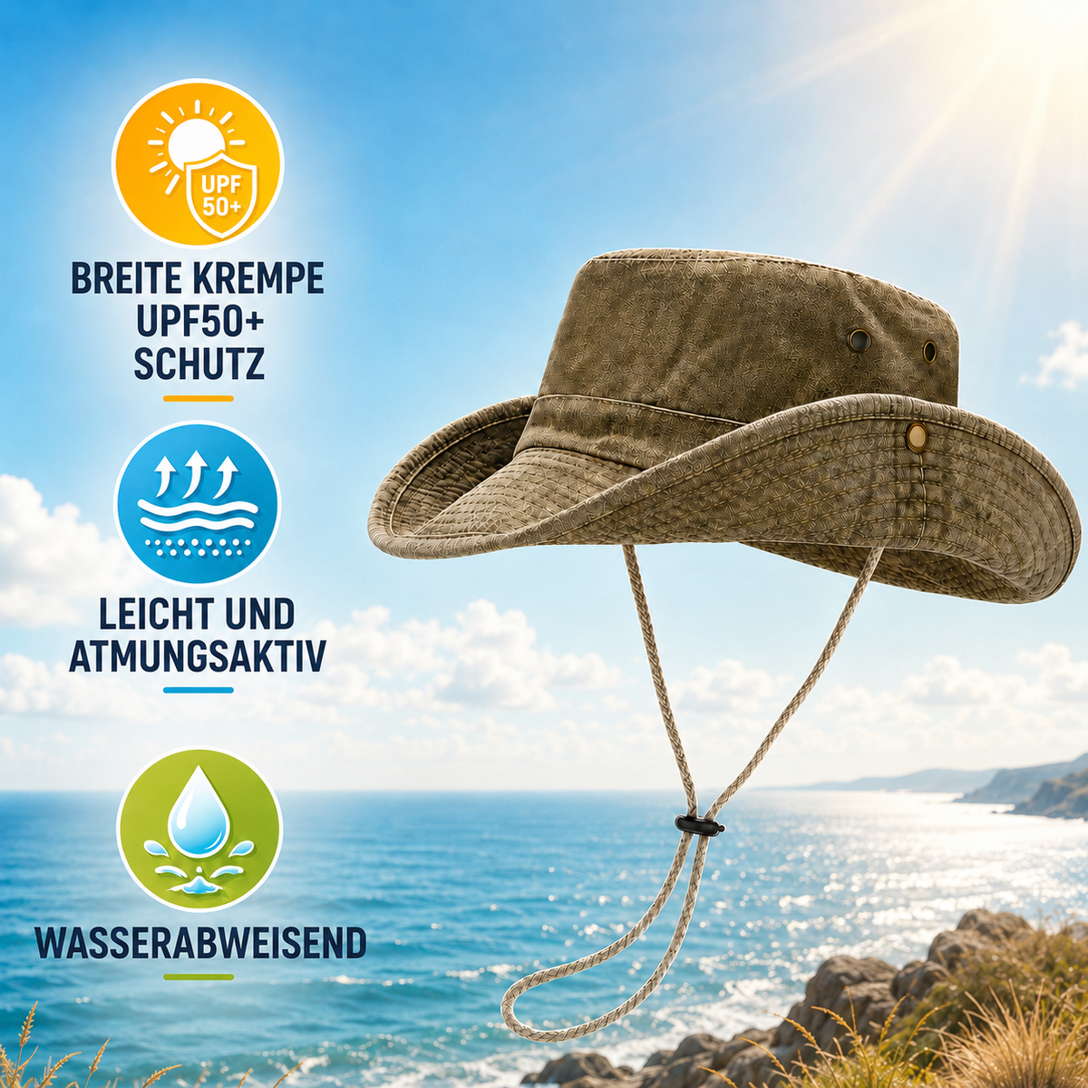 Camp Basel | Brimmen Breitkrempiger Outdoor-Hut