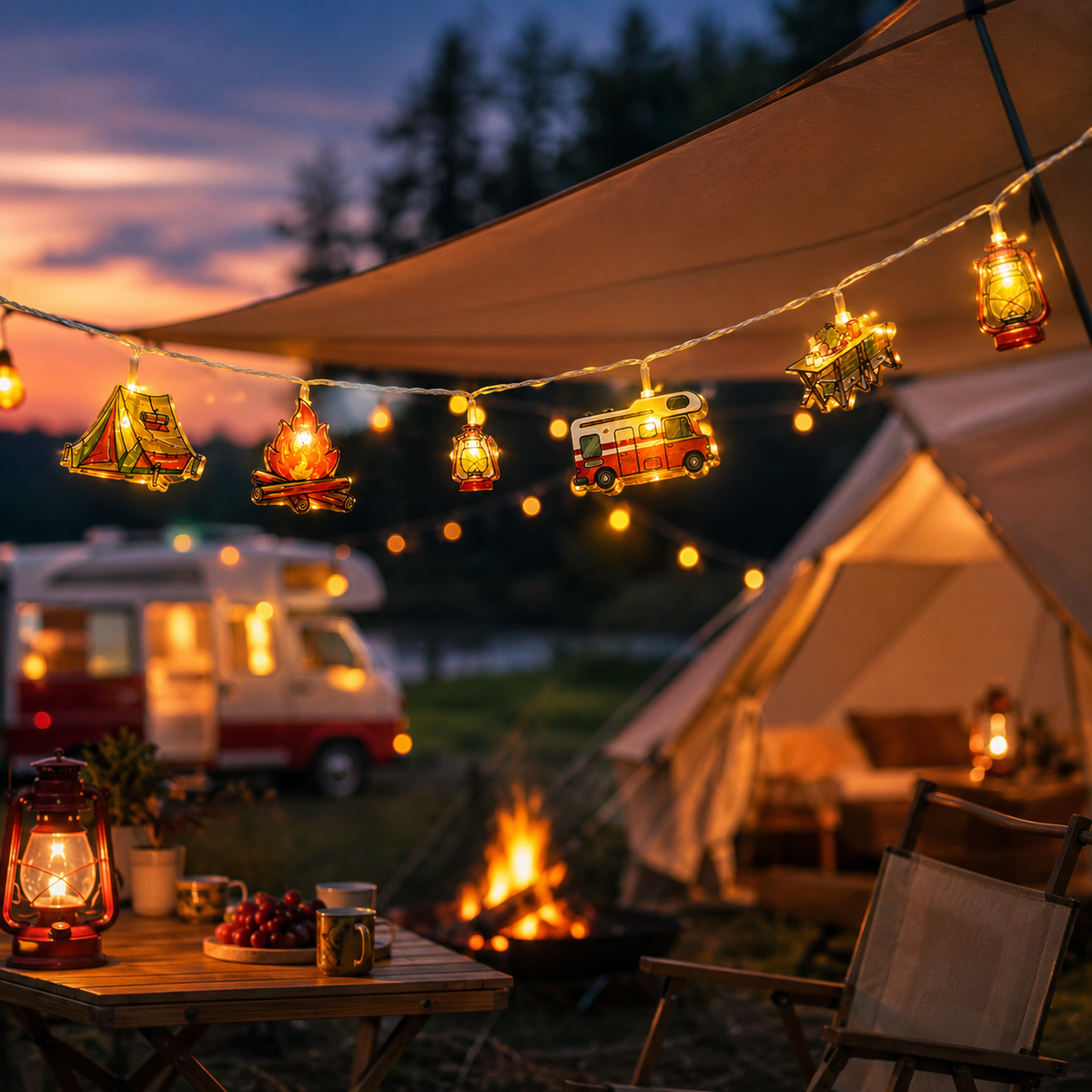 Camp Basel | CampGlow Lichterketten