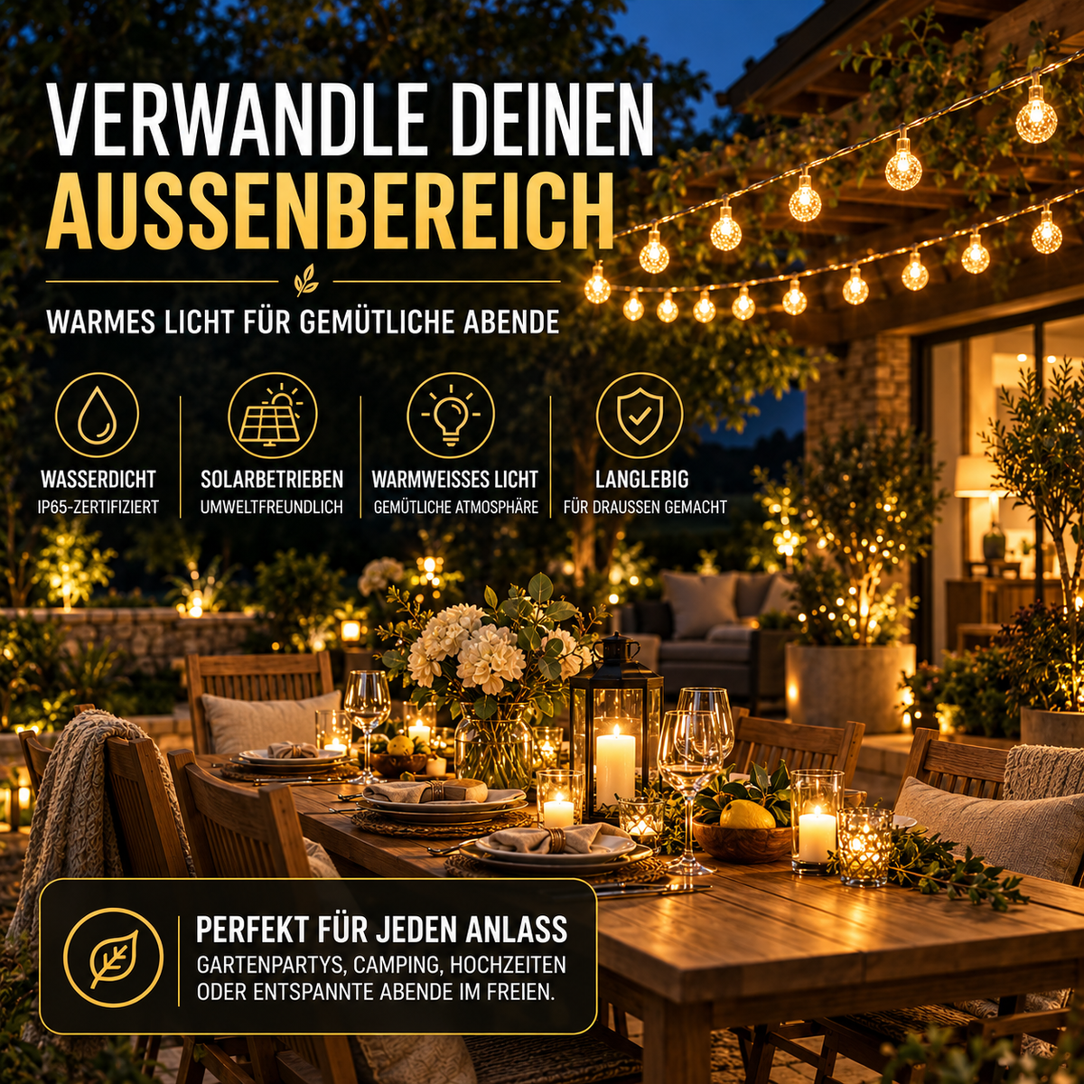 Camp Basel | DawnSpark Globe Lights