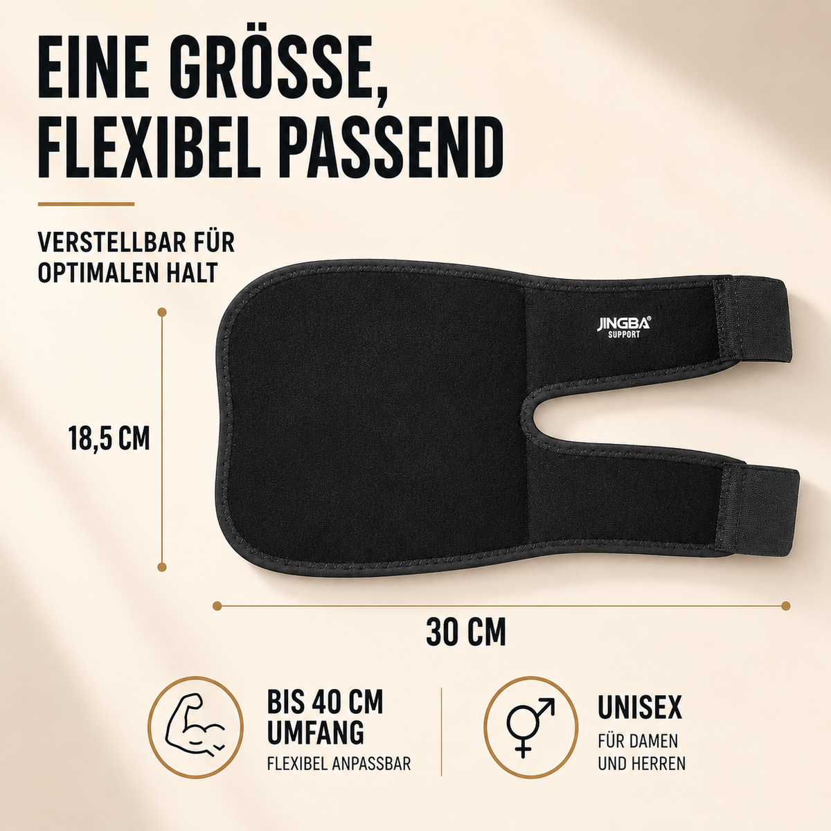 Camp Basel | Elbriq Verstellbare Ellbogen-Kompressionsbandage