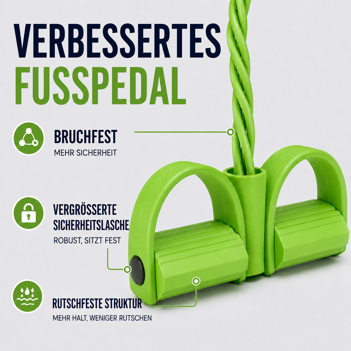 Camp Basel | FlexStride Vier-Röhren-Pedal-Widerstandstrainer