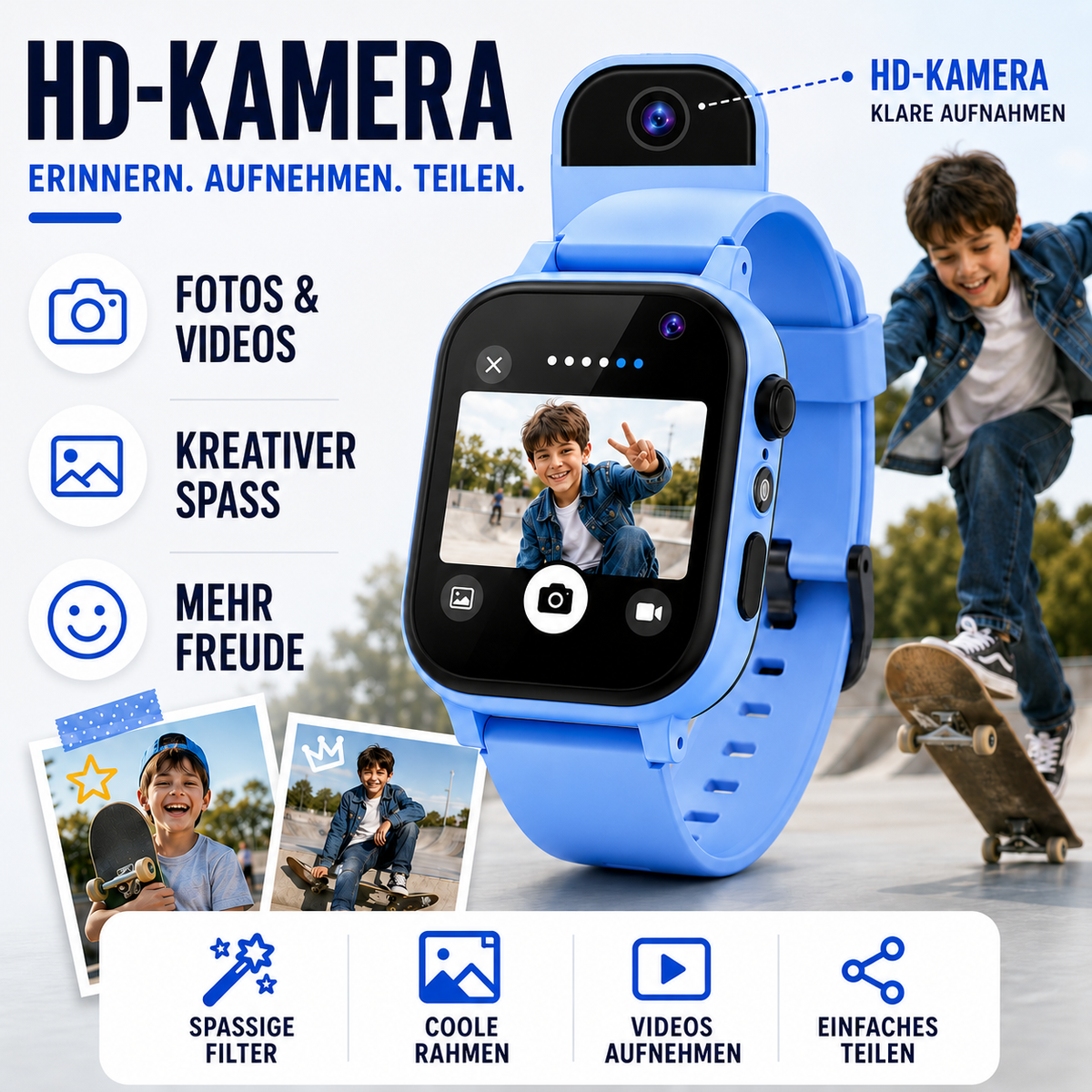 Camp Basel | GPS Kids Smartwatch