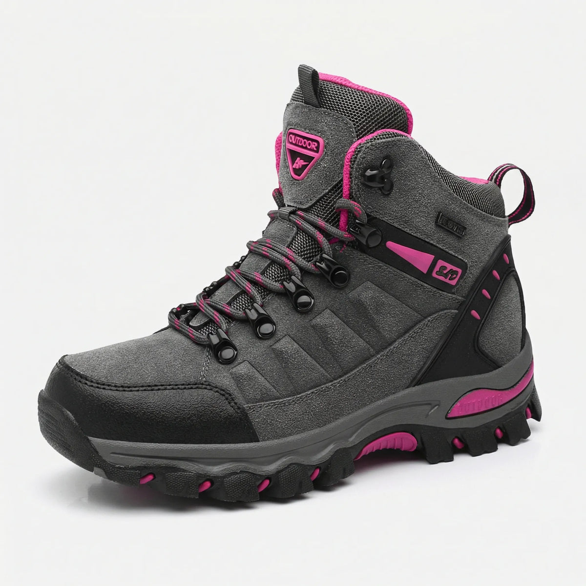 Camp Basel | Grippura Knöchelhoher Schnürstiefel Mit Profilsohle