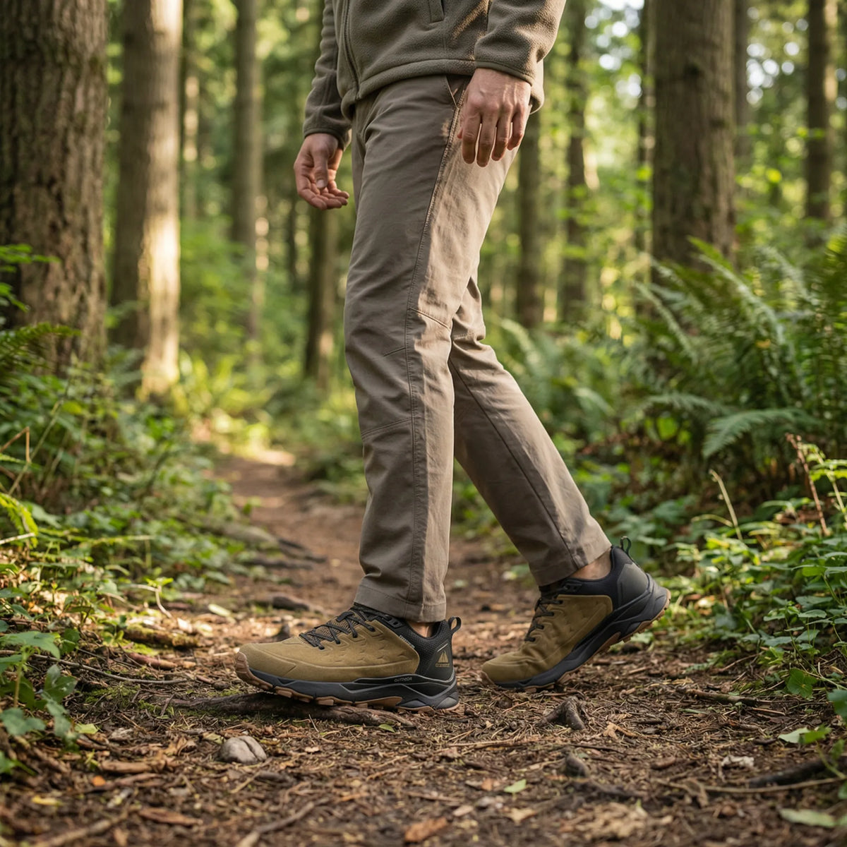 Camp Basel | Griptrek Robuster Herren-Wanderschuh Mit Schnursenkel