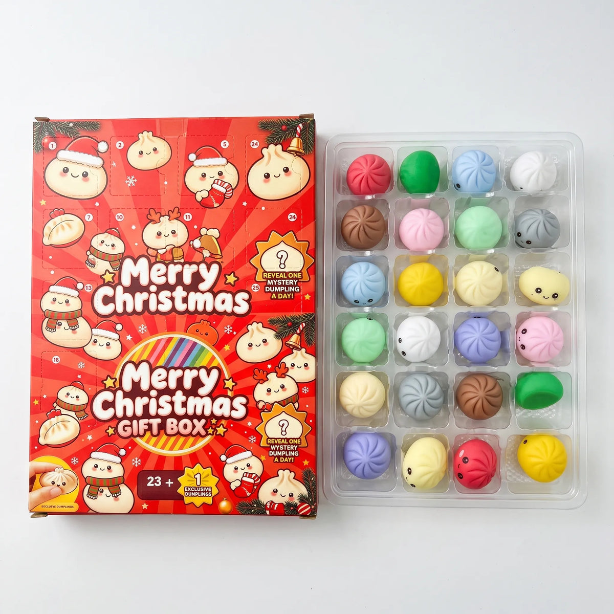 Camp Basel | Knetolino Adventskalender Mit Elastischen Figuren