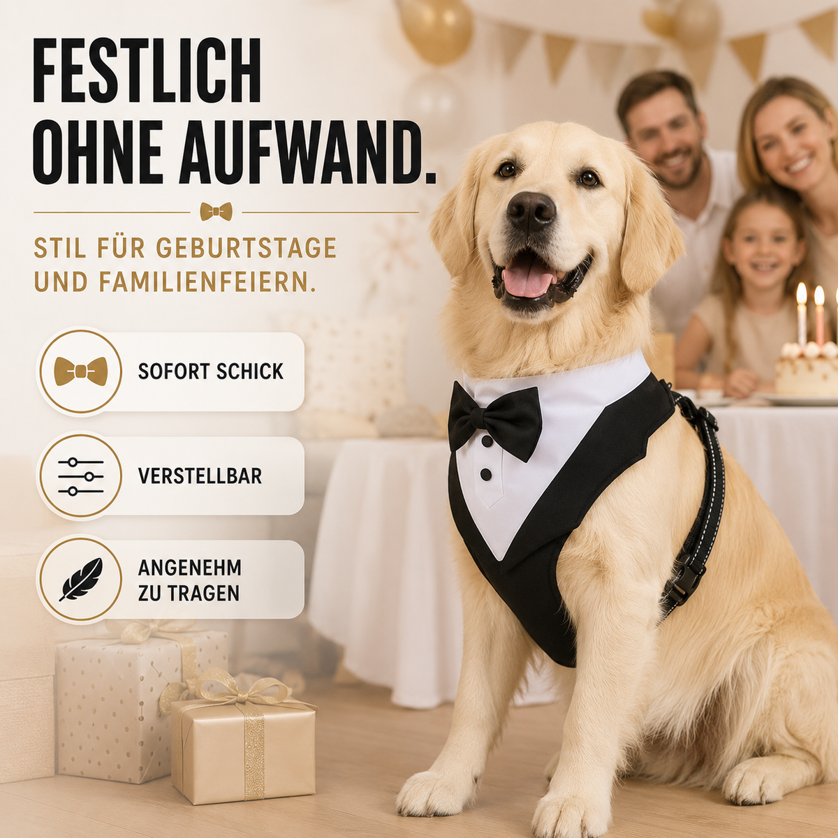 Camp Basel | Pawxedo Verstellbares Fliege-Westengeschirr