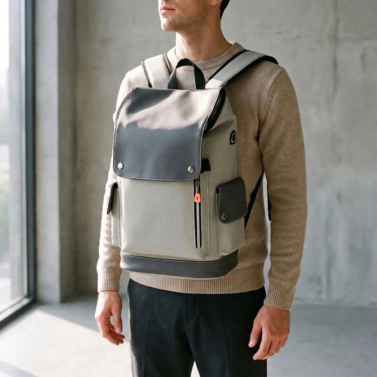 Camp Basel | Penduris Stylischer Herren Laptop Rucksack