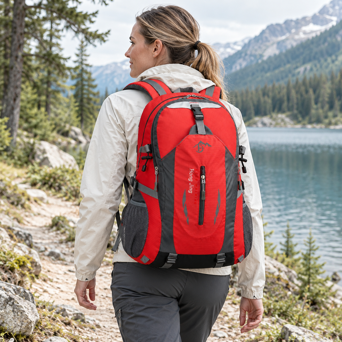 Camp Basel | RidgePeak Leichter 40 Liter Wanderrucksack