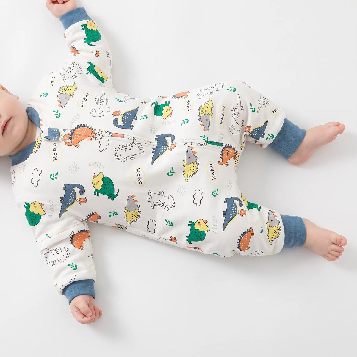 Camp Basel | Schlummerling Bedruckter Babyschlafsack Mit Ärmeln
