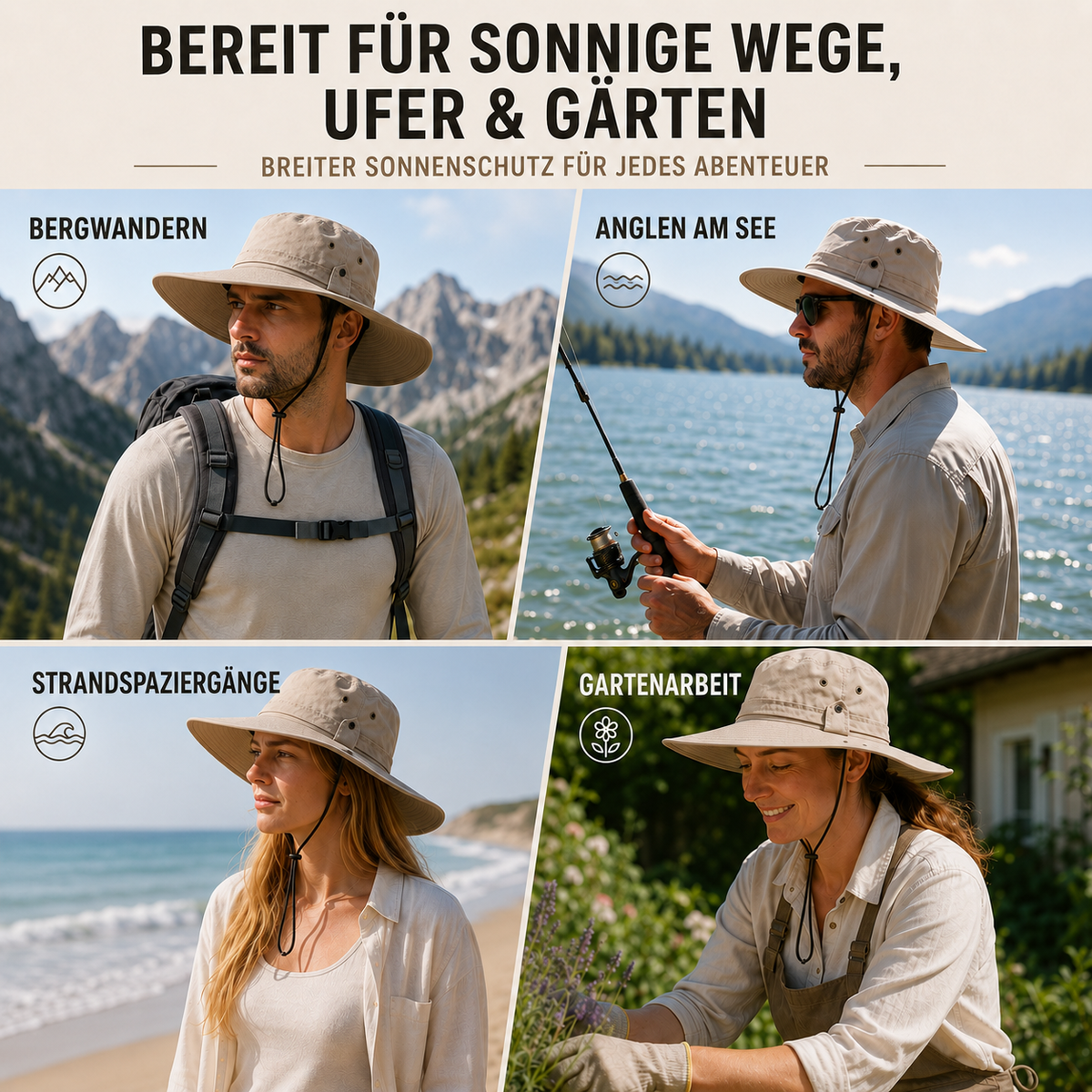 Camp Basel | Solbray Breitrandiger Sonnenhut
