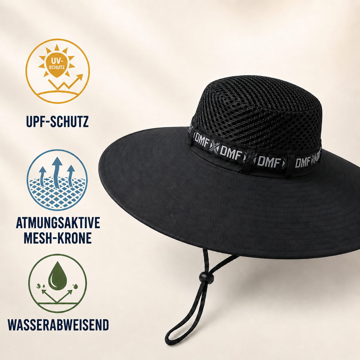 Camp Basel | Solcrest Breitkrempiger Outdoor-Hut