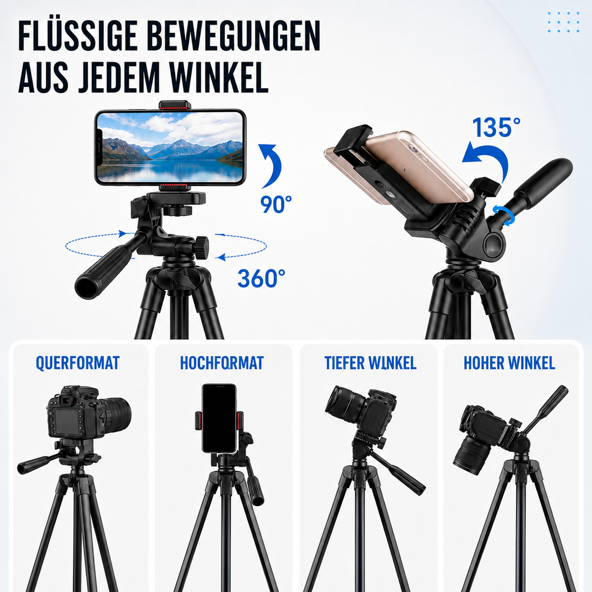 Camp Basel | SteadiReach Leichtes Kamera-Stativ