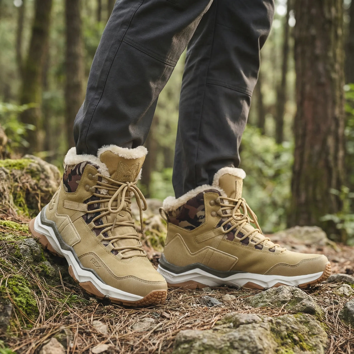 Camp Basel | Trekvorx Wasserdichter Mid-Top Wanderschuh Für Herren