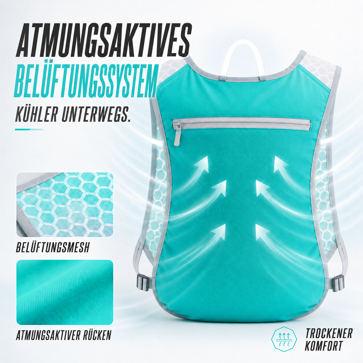 Camp Basel | Vestrun Ultraleichte Lauf-Weste Hydration Pack